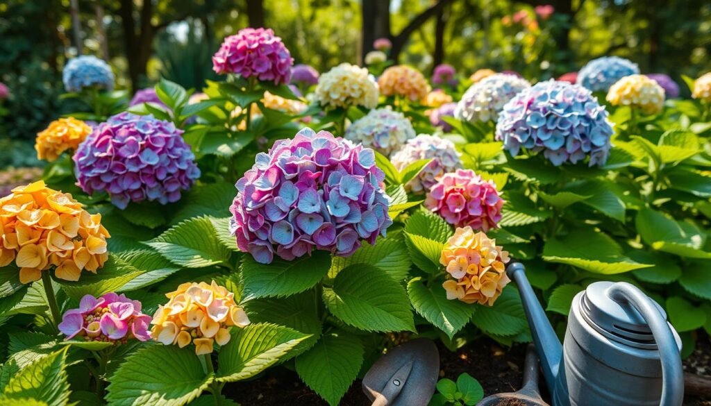 cuidados com hortências